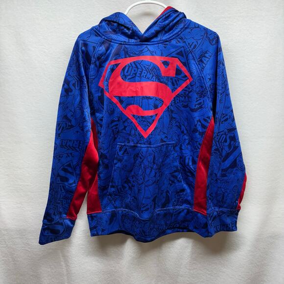 Youth Medium Superman Hoodie - Perfect for Fall/Winter! - Picture 1 of 7
